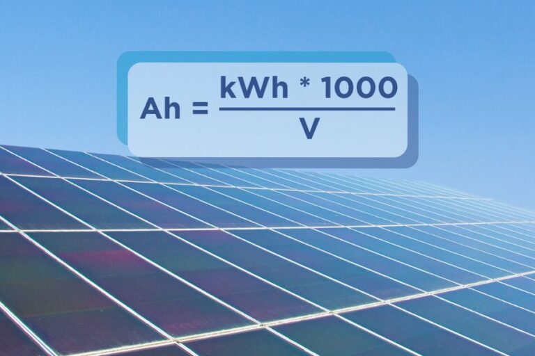 KilowattHours to AmpHours (kWh to Ah) Conversion Calculator