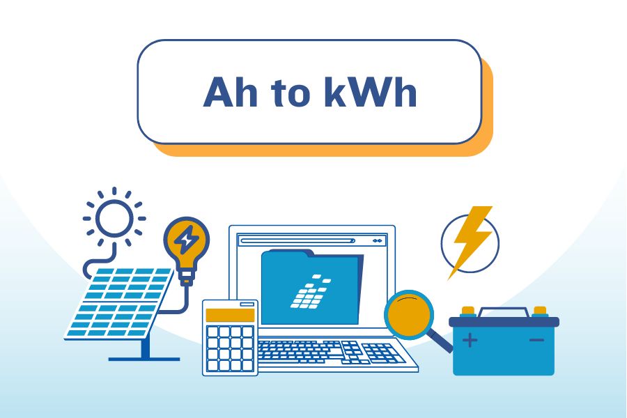 Amp-Hours to Kilowatt-Hours (Ah to kWh) Conversion Calculator