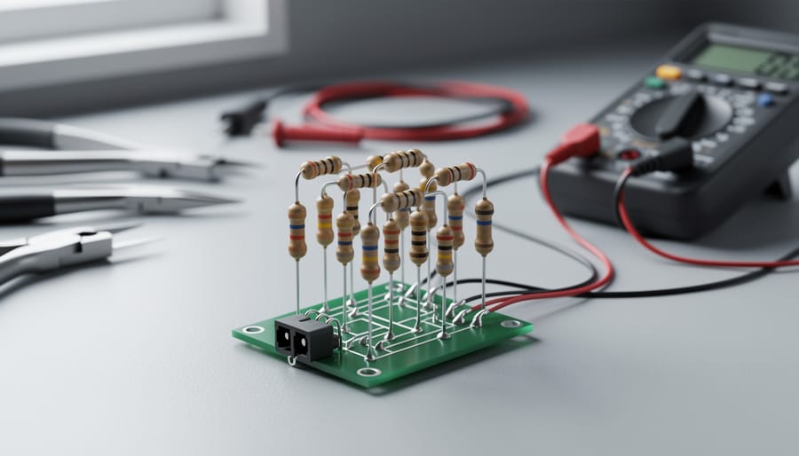 How to Calculate Series-Parallel Resistor Networks in 5 Steps